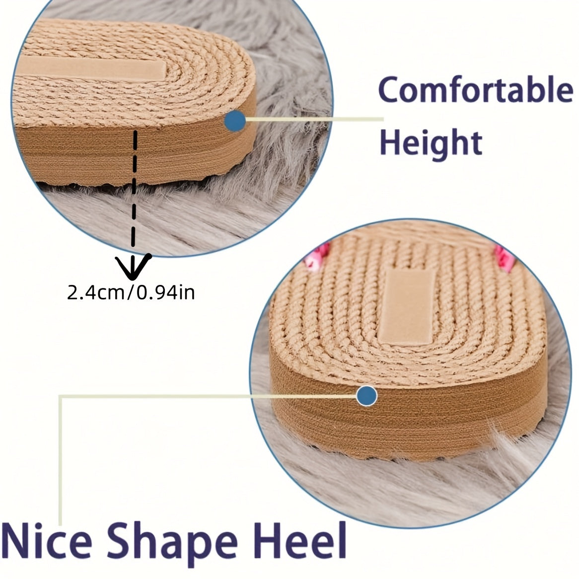 Ayollar uchun bej bohemiya sandallari tekis ochiq barmoqli kundalik poyabzal