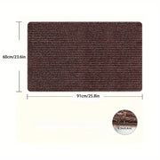 Ultra-Absorbent Door Mat Non-Slip Backing Machine Washable for Entryways and Kitchens