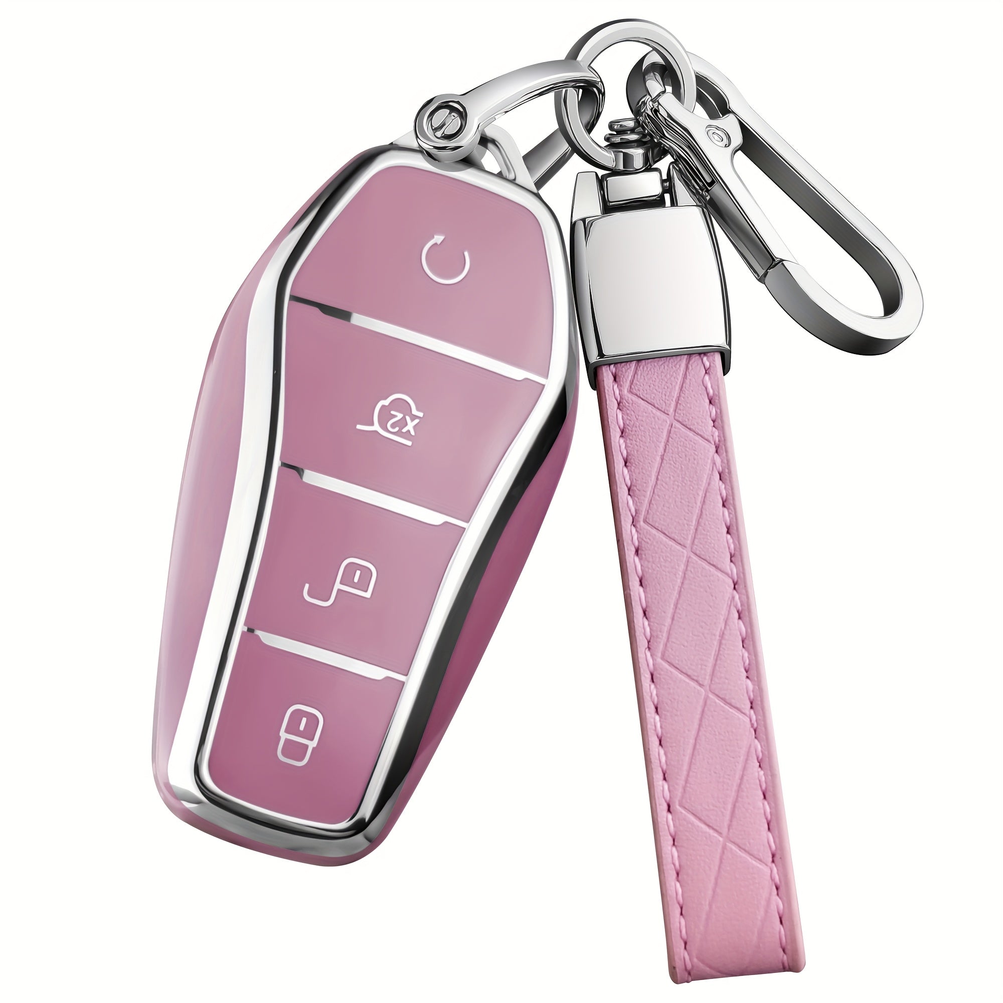 Car Key Cover TPU for EV Remote Key Ring Holders 2018-2022