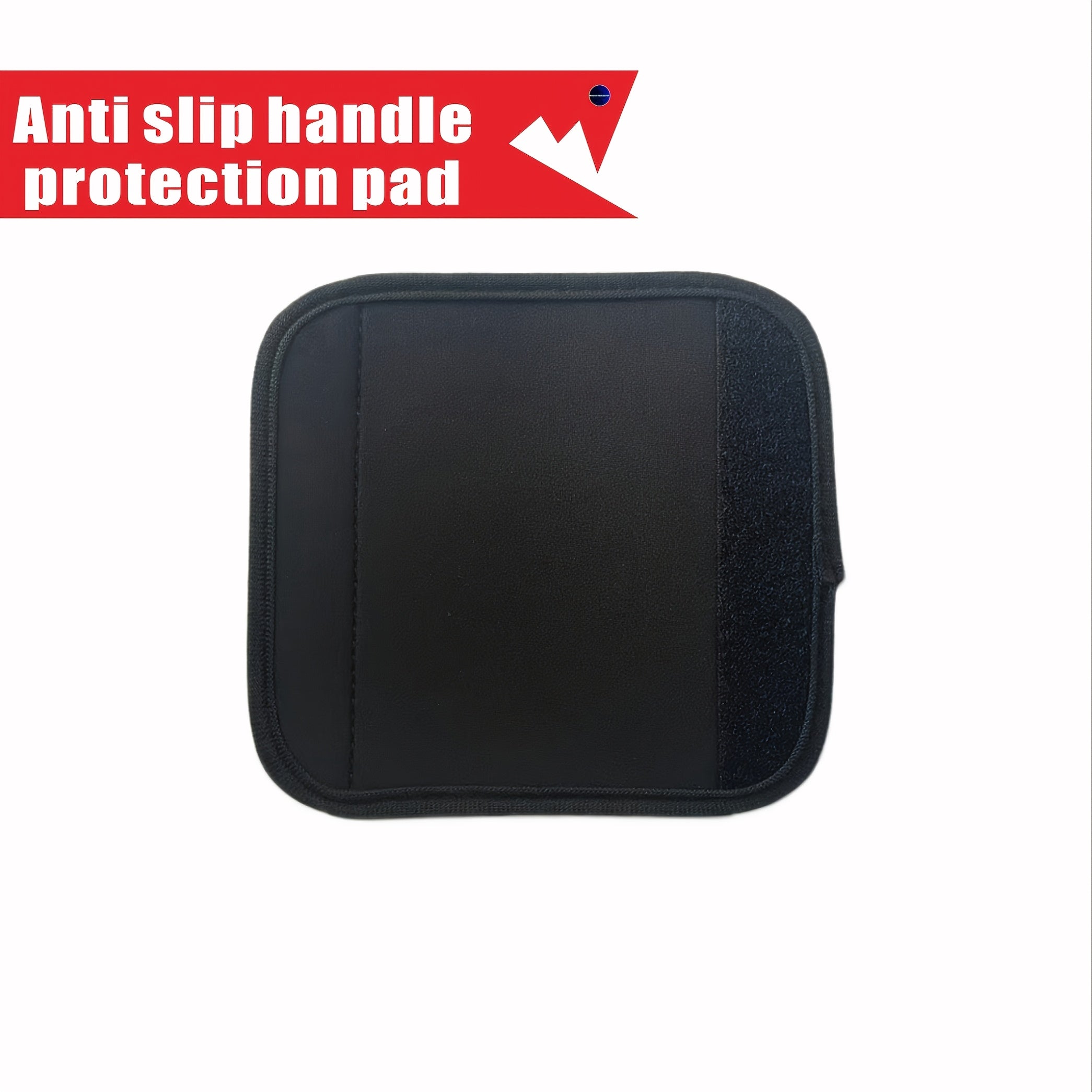 Black Textile Square Handle Cover for Speaker Replacement Anti-Slip Grip