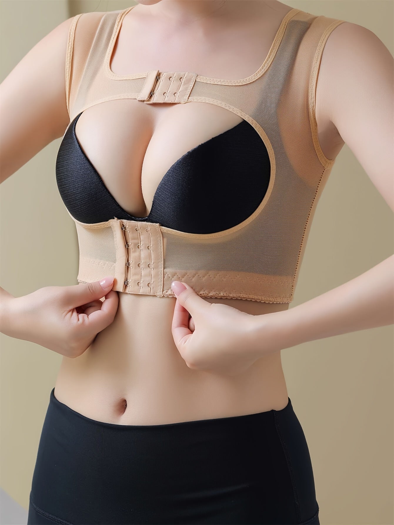 Белье с поддержкой груди и анти-обвисанием для улучшения осанки и форм.