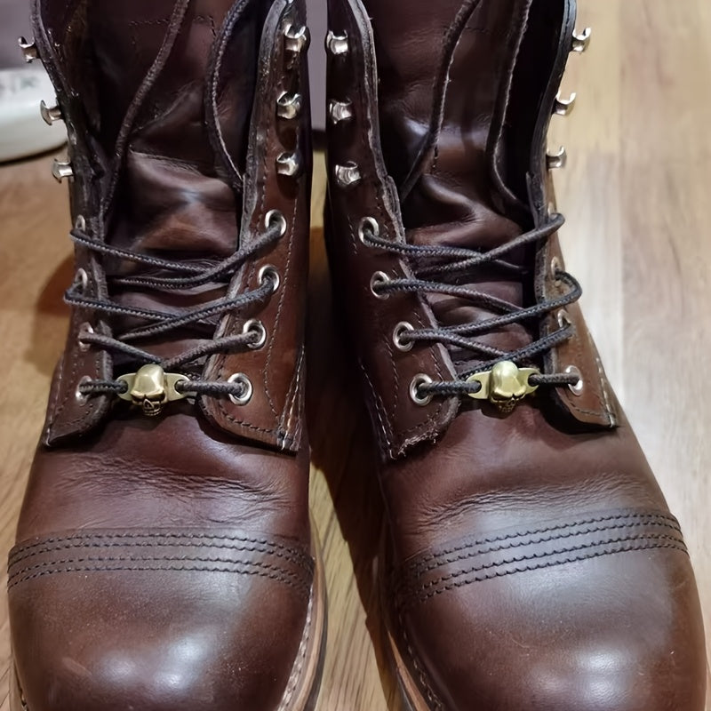 Unisex Skull-Themed Shoe Laces Wristbands Anklets Trendy Accessories