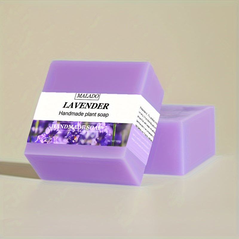 Lavender Essential Oil Soap for Adults 100g Moisturizing Glycerin Handmade All Skin
