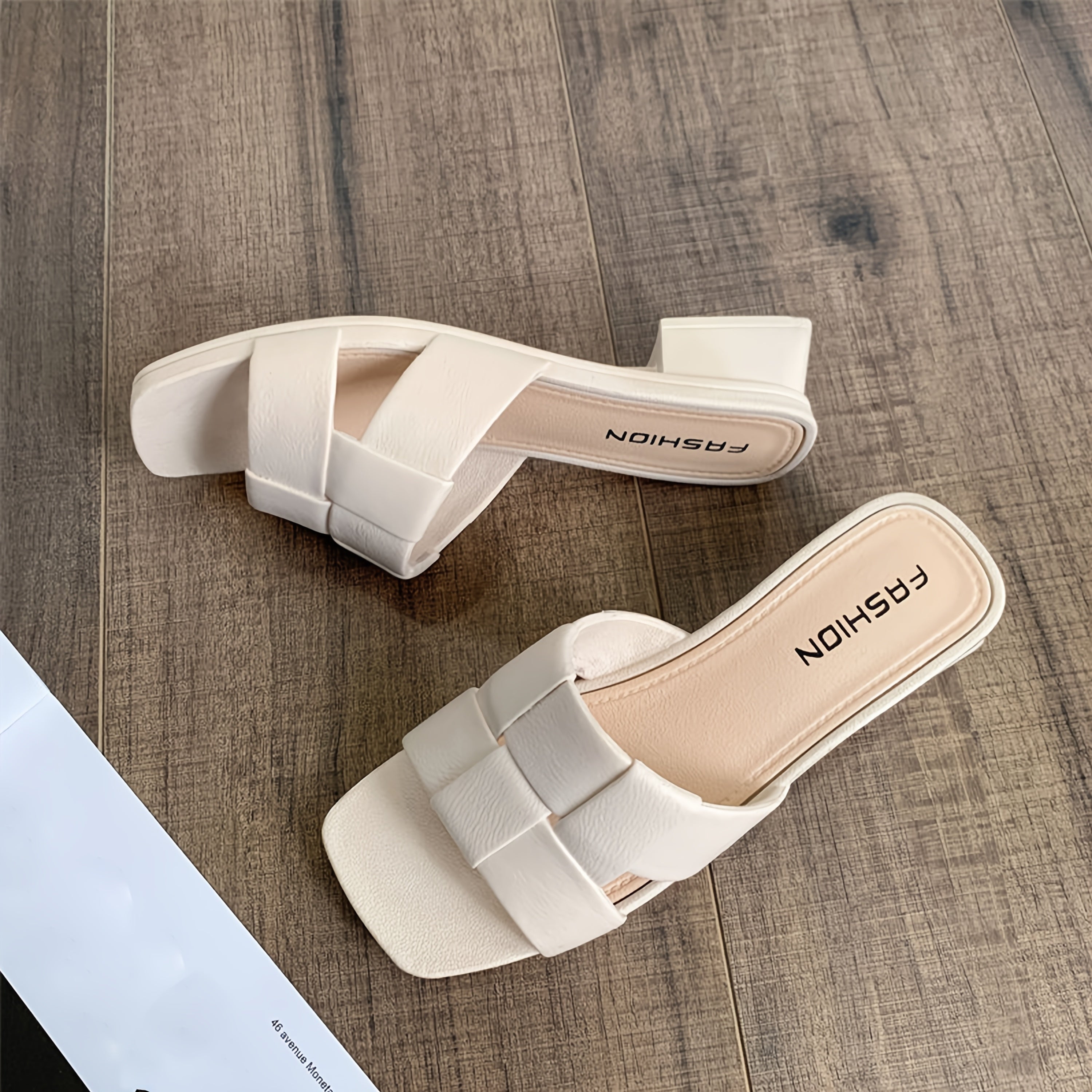 Women's Summer Slip-On Sandals Lightweight EVA Open-Toe Beach Shoes