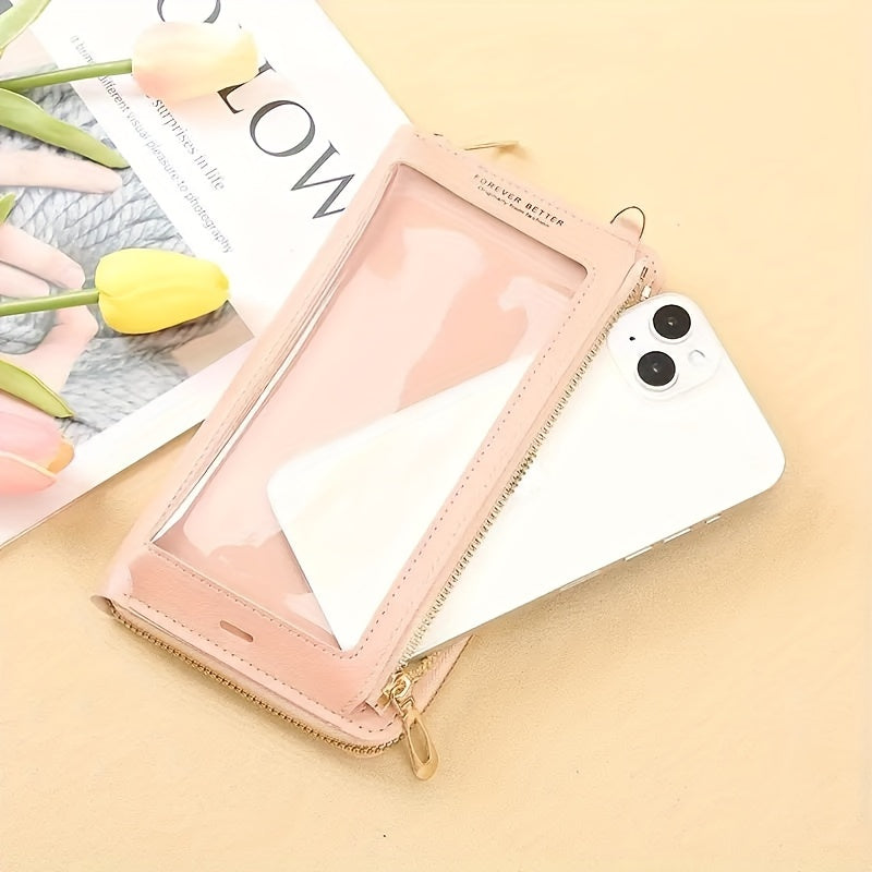 Mini Bag for Women with Touch Screen Phone Pocket Anti-Theft Crossbody Purse Small Gift