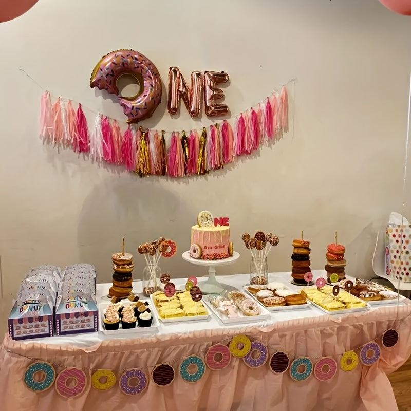 Wooden Donut Holder Display Stand for Weddings and Parties Detachable Design