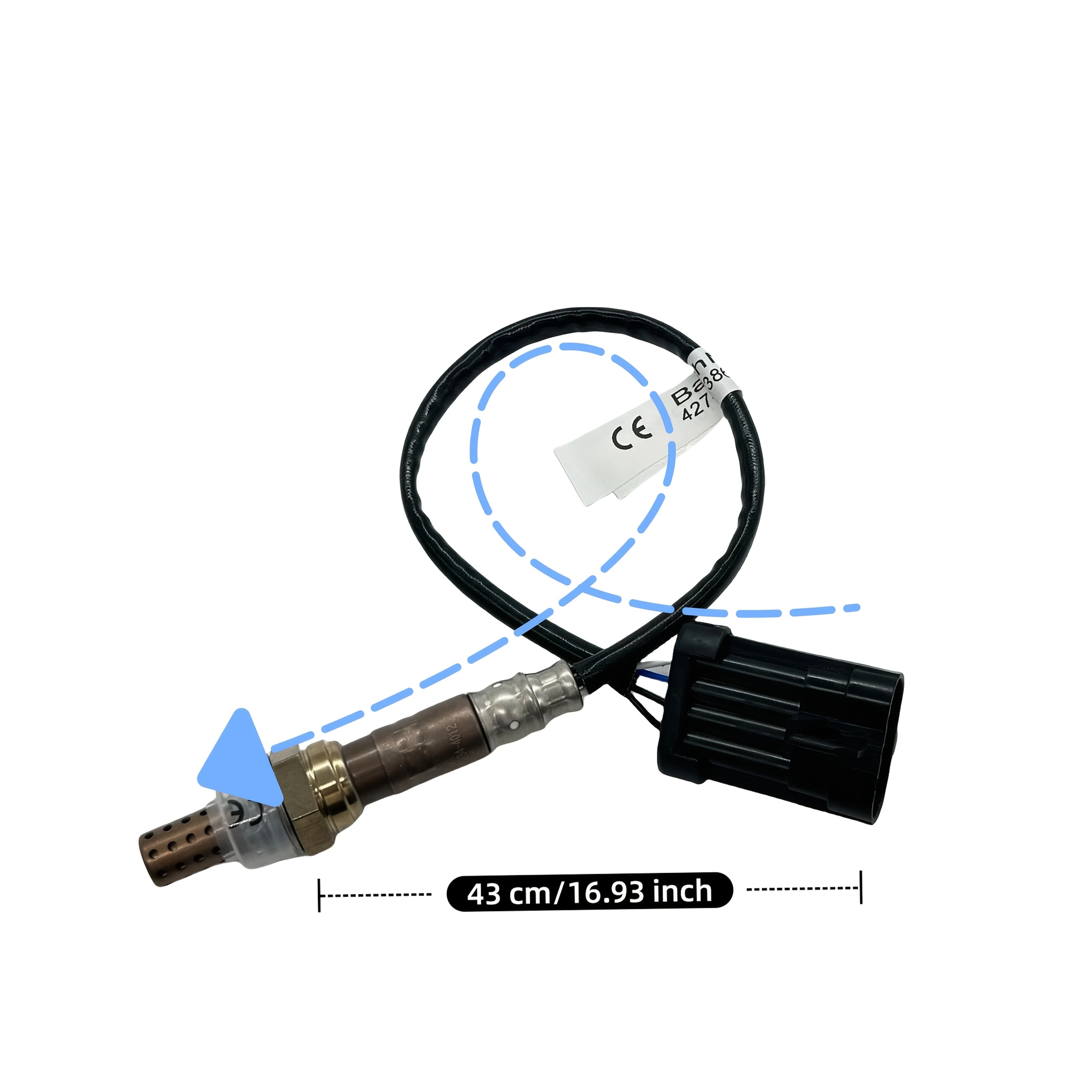 Oxygen Sensor for Automotive Vehicles Universal O2 Sensor Replacement