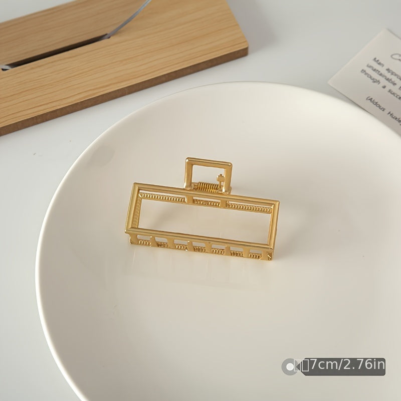 Women Metal Hair Claw Clip Durable Stylish Hair Accessory