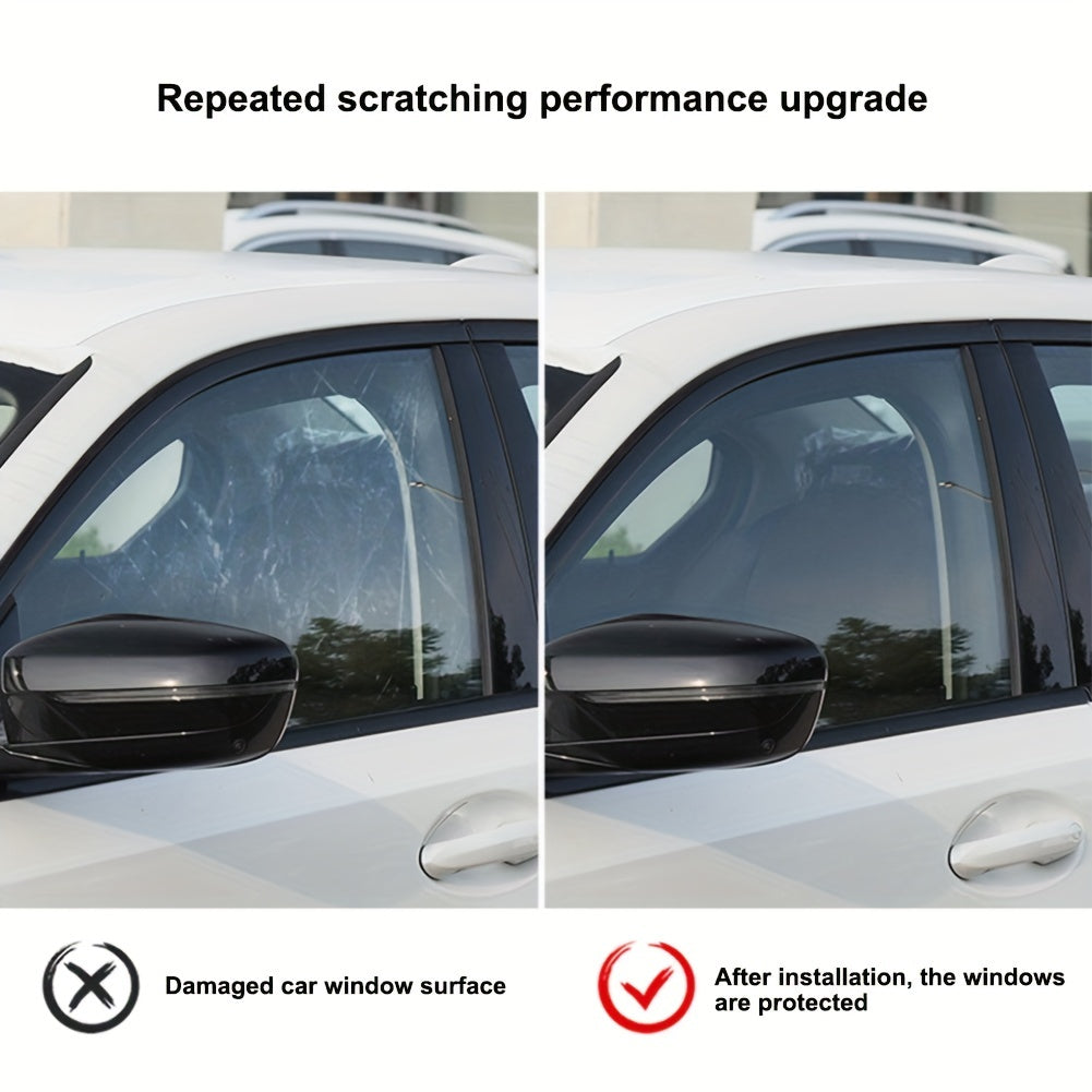 Car Privacy Window Tint Film Solar UV Heat Rejection 1Pc Anti-Scratch