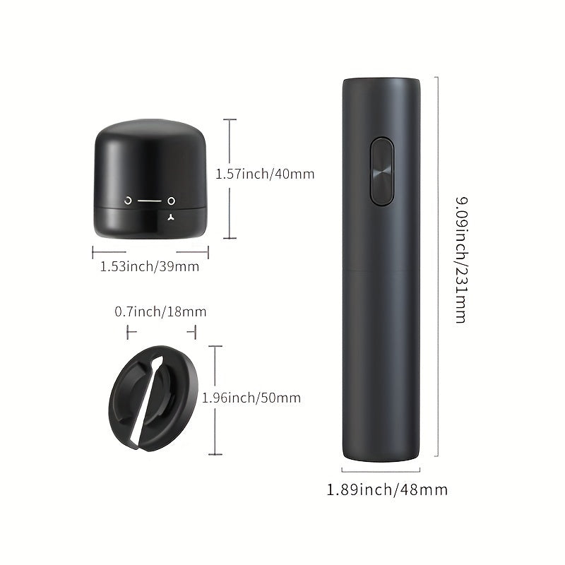 Electric Wine Opener Set with Automatic Corkscrew and Accessories for Kitchen and Dining