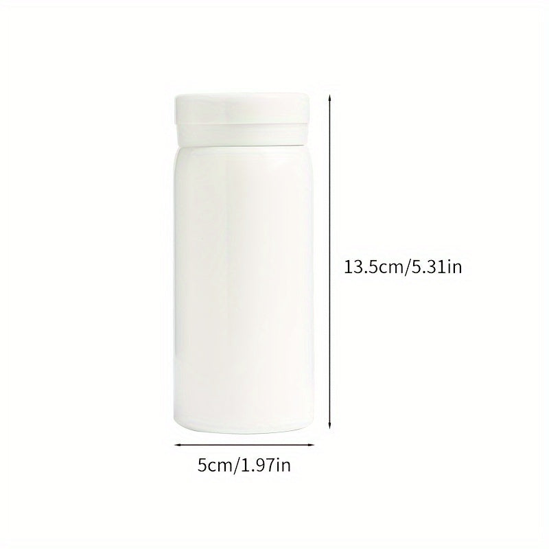 Double Layer Vacuum Insulated Travel Mug Stainless Steel Leak-Proof Lid 16oz Blue