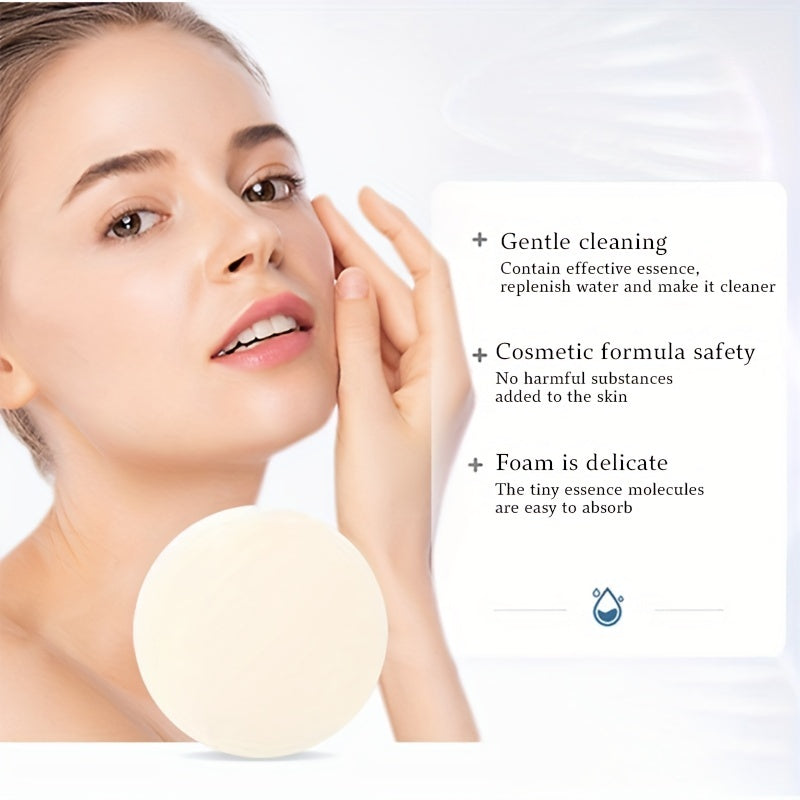 Unisex Facial Cleansing Bar with Goat Milk and Coconut Oil for All Skin Types