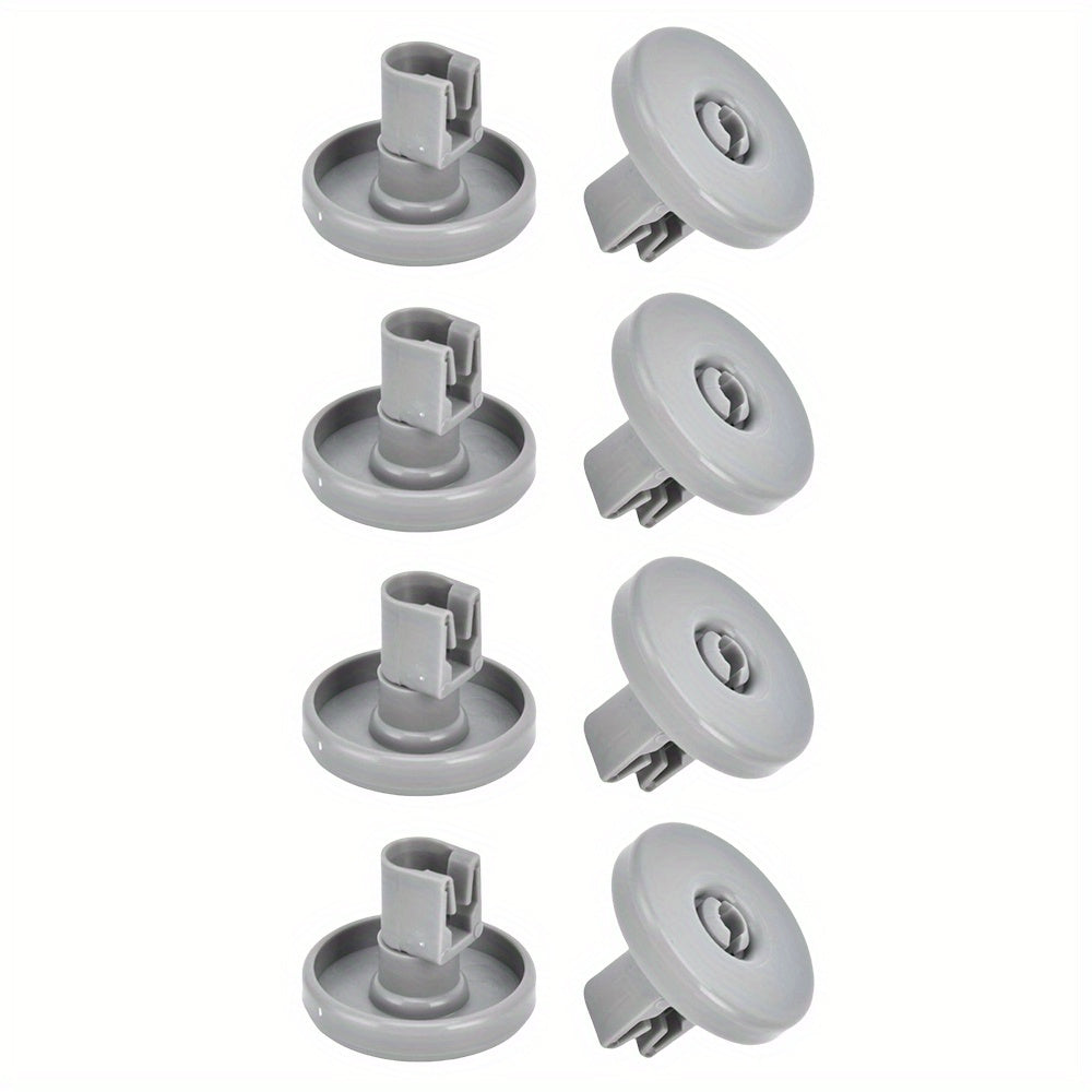 Reemplazos de rueda de lavavajillas de superficie lisa y brillante de 40mm, 8 piezas para modelos, fácil instalación