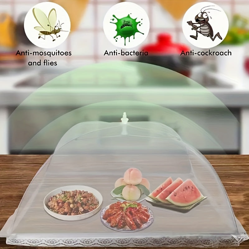 Mesh Food Cover Tent for Outdoor Dining and Picnics Foldable Washable Insect-Proof