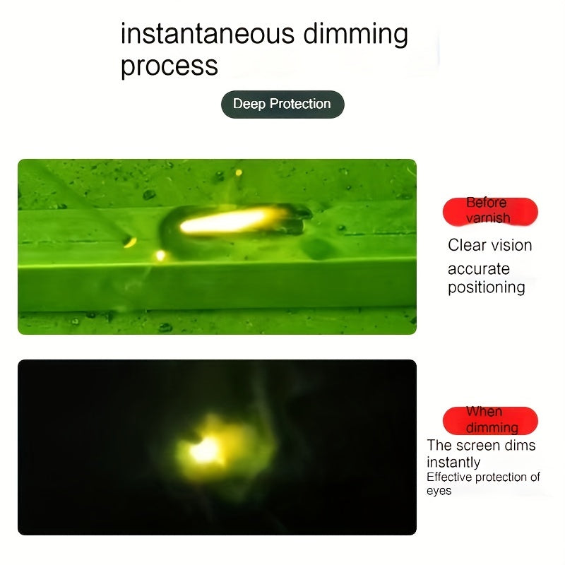 Gafas de soldadura con ajuste automático de luz, gafas de seguridad para soldadores UV Argón arco