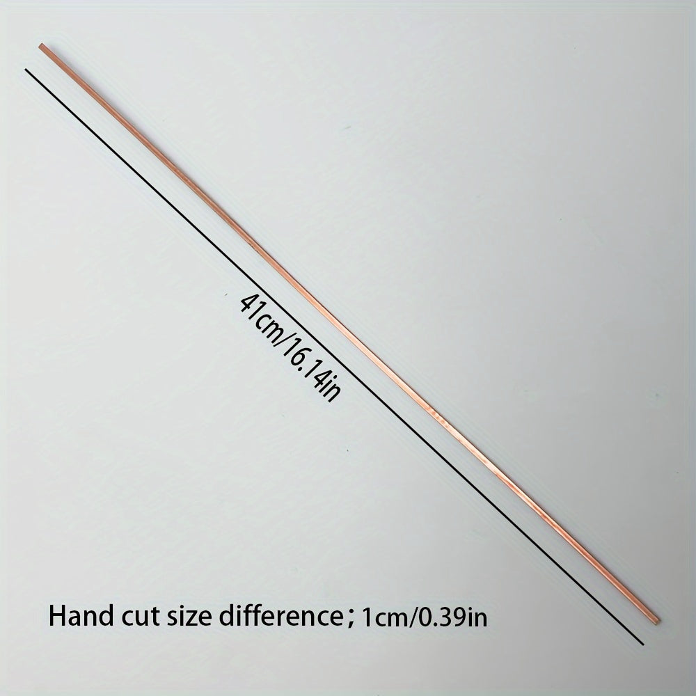 Copper Tube Welding Electrodes for Air Conditioning Refrigerator Maintenance Phosphor Copper Flat Electrodes