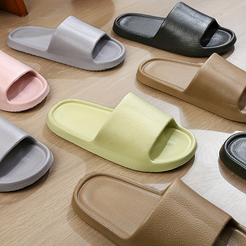 Ayollar uchun EVA shippaklar ochiq barmoqli, tekis tagli, ichki yozgi sandallar