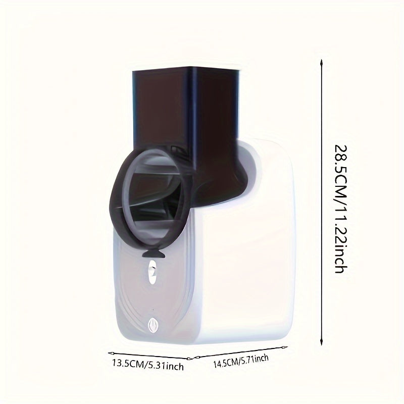 USB qayta to'ldiriladigan elektr oziq-ovqat kesgich, 3-in-1 ko'p funktsiyali pishloq maydalagich, sabzavot kesgich va almashtiriladigan pichoq bilan, ABS materialidan tayyorlangan va 18650 Lithium batareyasi bilan xavfsiz &