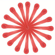 Lawn Trimmers Red Plastic Blades for Precision Cutting Gardening Tool Accessories