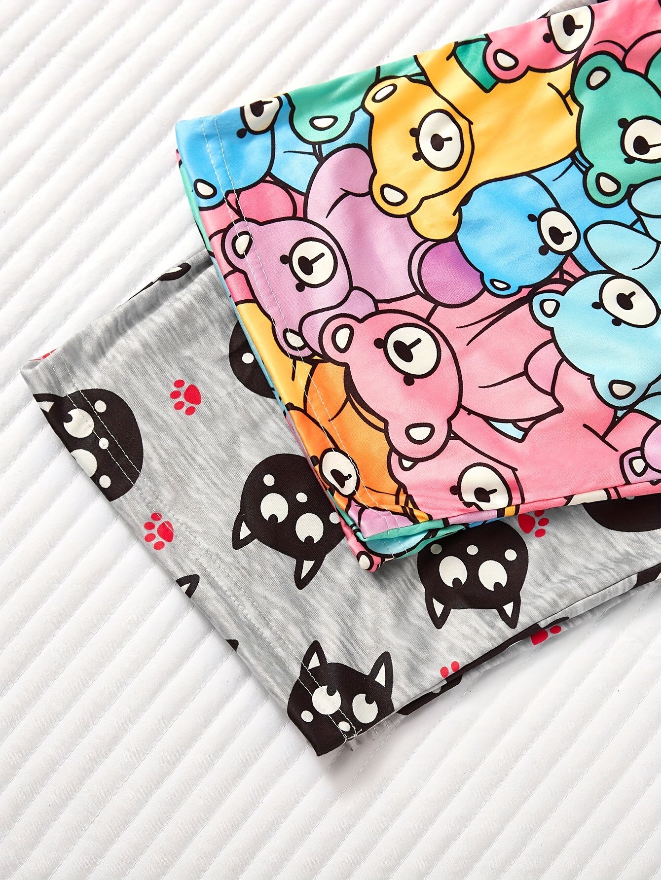 Women Plus Size Cartoon Animal Print Sleep Pants Elastic Waist Trousers