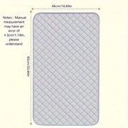 Portable Ironing Pad Silver-Plated Cotton Heat-Resistant Travel Laundry Mat