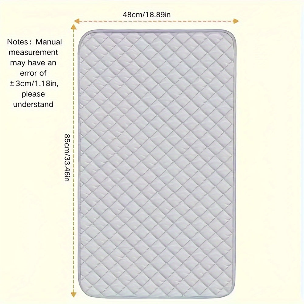 Portable Ironing Pad Silver-Plated Cotton Heat-Resistant Travel Laundry Mat