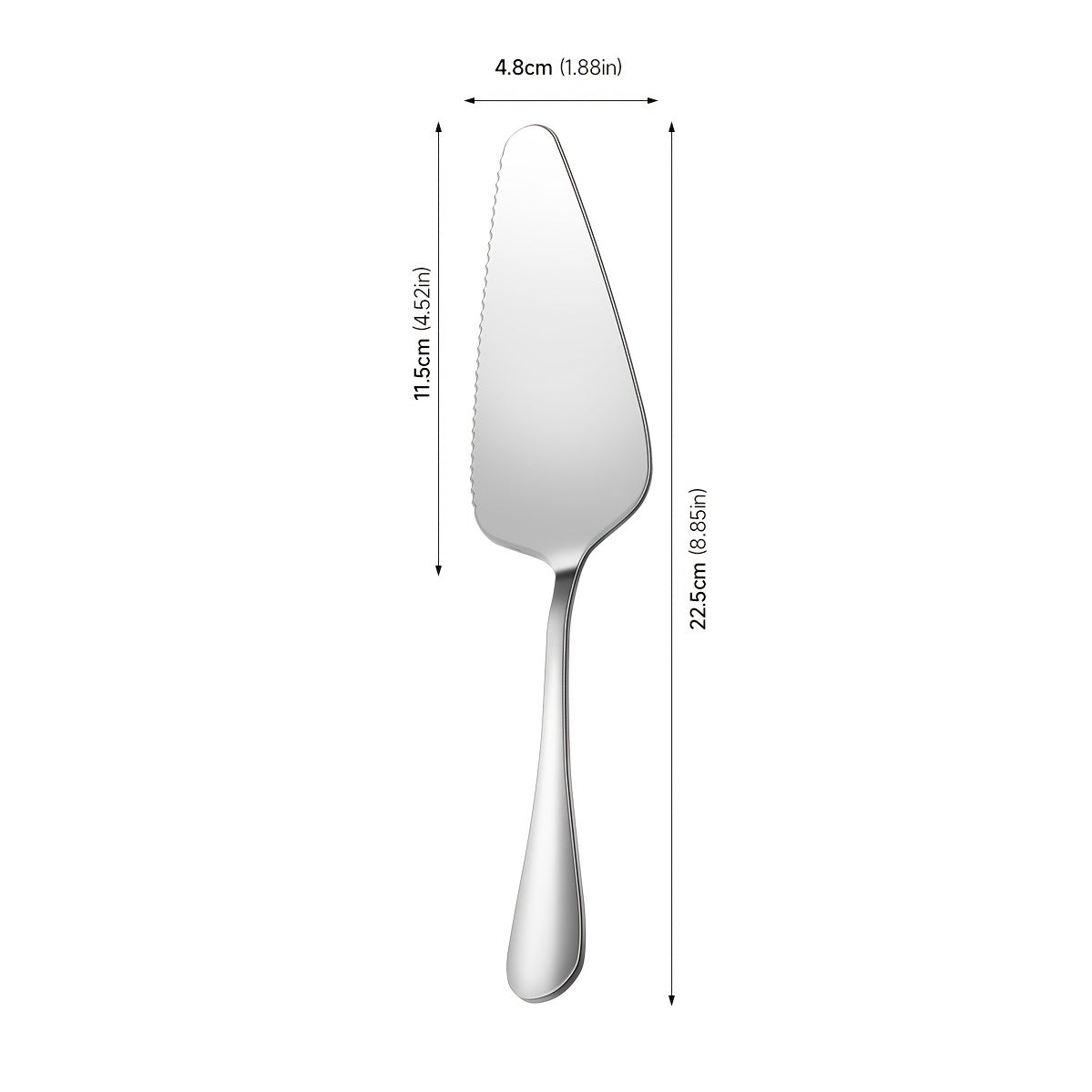 Stainless Steel Pie Server for Serving Desserts at Parties and Events