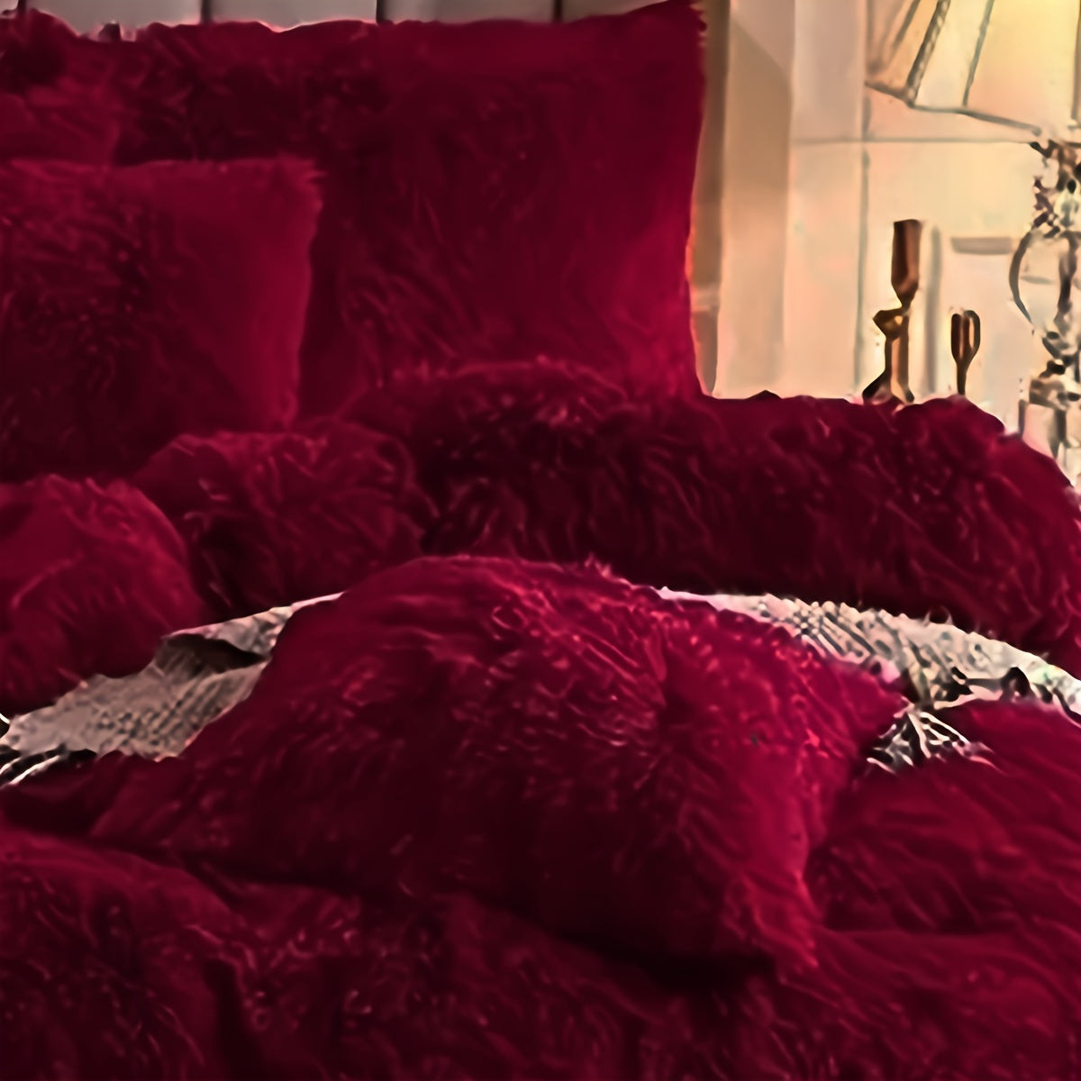 Space Themed Duvet Cover Set with Pillowcases Soft Polyester All-Season Bedding Christmas Gift 3 Pieces