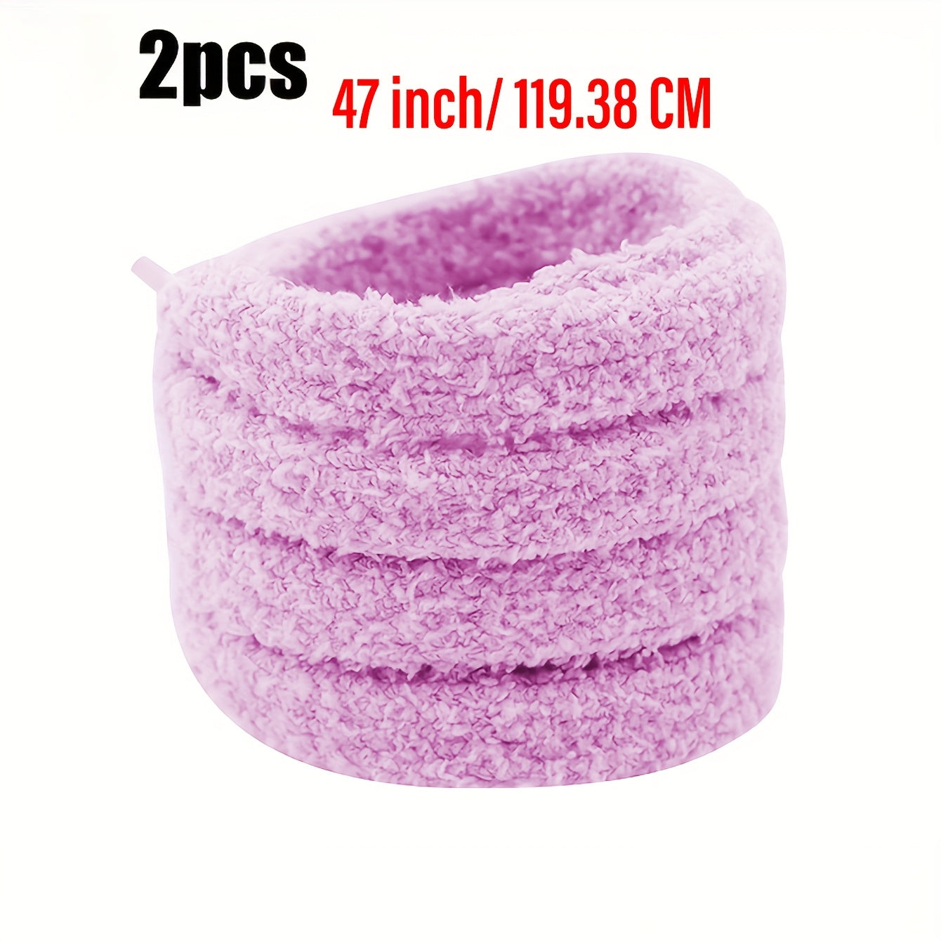 Unisex Fluffy Lace Tips Adjustable Wide Shoelaces in Black White Pink Beige