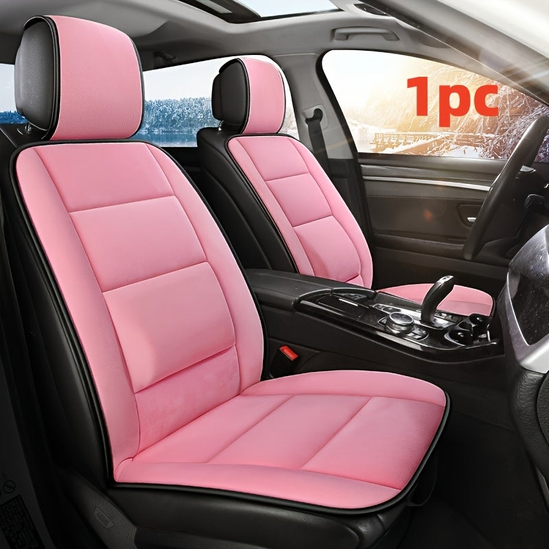 Barcha mavsumlar uchun mo'ljallangan yumshoq avtomobil o'rindiq yostiqchasi L-shakl, issiq va qulay, qayta ishlatiladigan