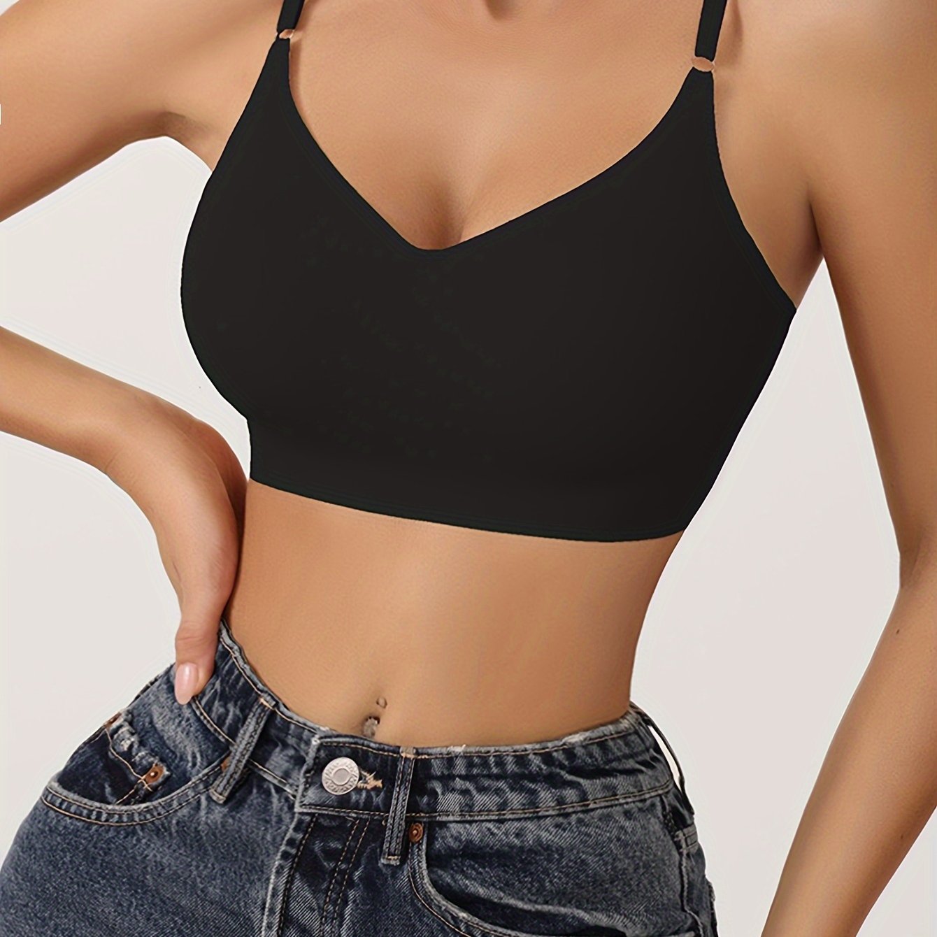 Women's Seamless Wire-Free Underwear Bra for Comfort and Support