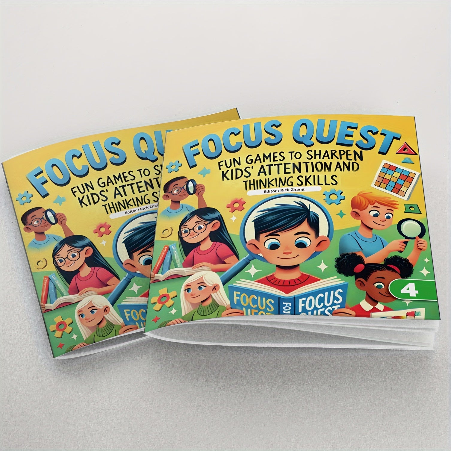 Kids Activity Book for Ages 5 Plus Brain Puzzles and Games Educational Learning