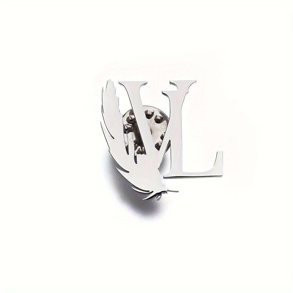 Vintage uslubidagi zanglamaydigan po'latdan yasalgan qushchalar brosh uchun ayollar va sovg'a g'oyalari