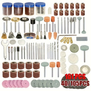 Diamond-Coated Polishing Kit for Woodworking Jade Carving Metal Cutting 105pcs