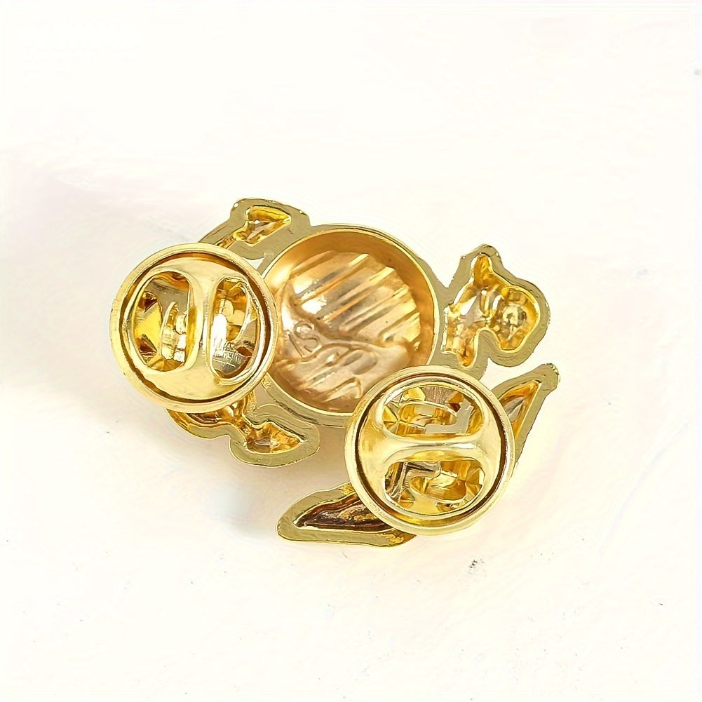 Stainless Steel Marine Corps Eagle Lapel Pin Brooch for Attire Jacket Purse 2.5cm