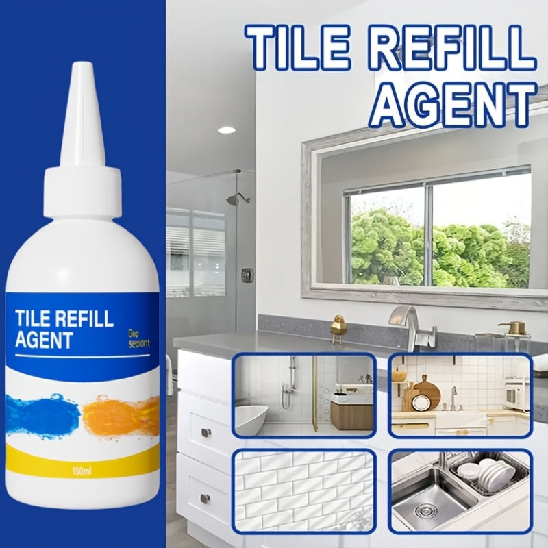 White Ceramic Tile Sealer Waterproof Grout Filler for Interior Exterior Repair