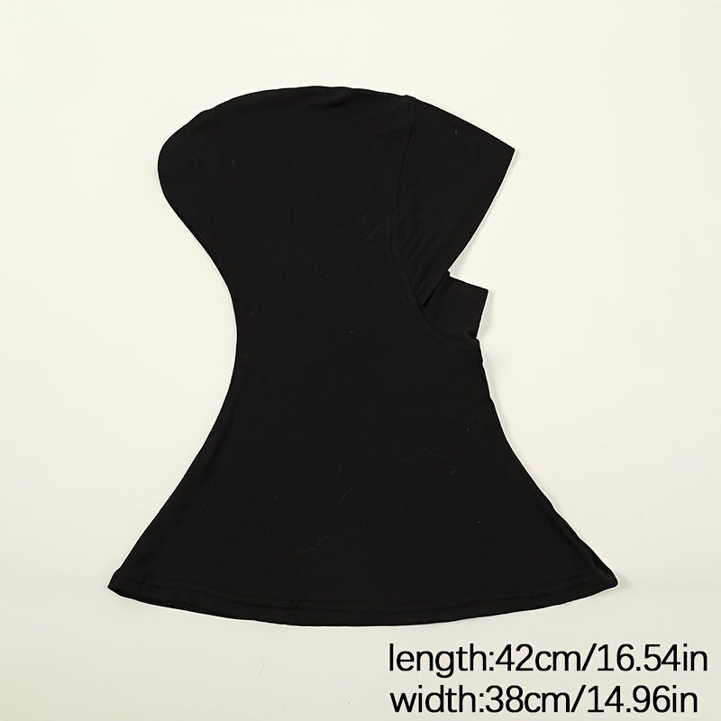 3-to'plamli to'liq rangli polyester hijab shalvlar nafas oladigan, quyoshdan himoyalovchi, cho'zilmaydigan