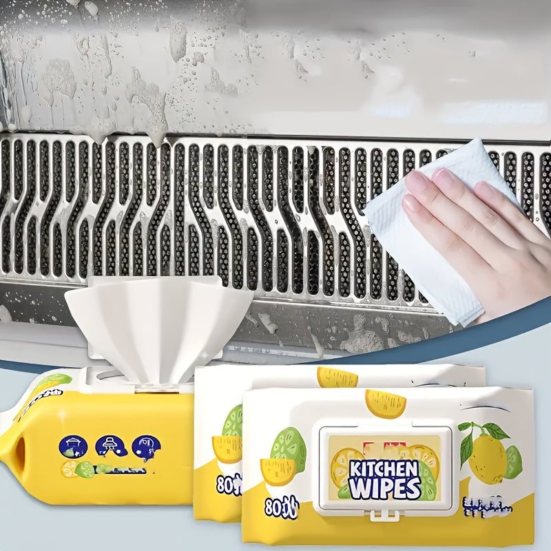 80 ta Ko‘p Maqsadli Oshxona Tozalash Voskasi to‘qima materialdan tayyorlangan bo‘lib, Super Absorbent va Degreasing xususiyatiga ega. Qoldiq qoldirmaydi va texnikaga xavfsiz. Quvvat talab qilmaydigan oson foydalanish uchun qo‘lda yirtish funksiyasiga ega.