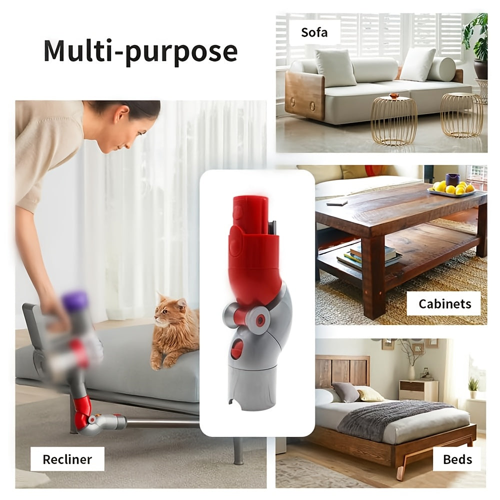 Адаптер Low Reach разработан для работы с пылесосами Dyson V7, V8, V10, V11 и V15. Он служит заменой верхнему адаптеру, но не совместим с Gen5, V15S или любыми другими моделями.