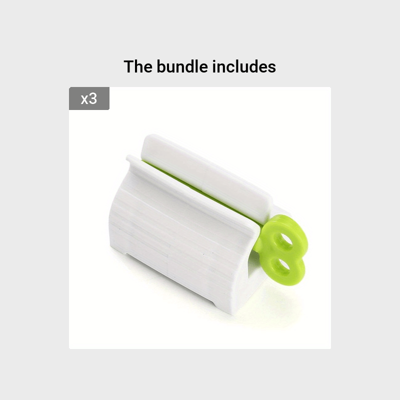 Home Bathroom Toothpaste Dispenser Squeezer Organizer 1-6pcs