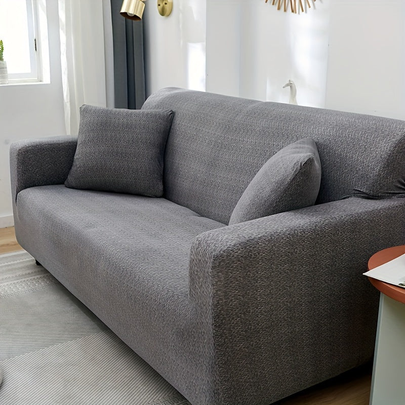 Эластичный чехол для дивана с текстурой на все четыре сезона.