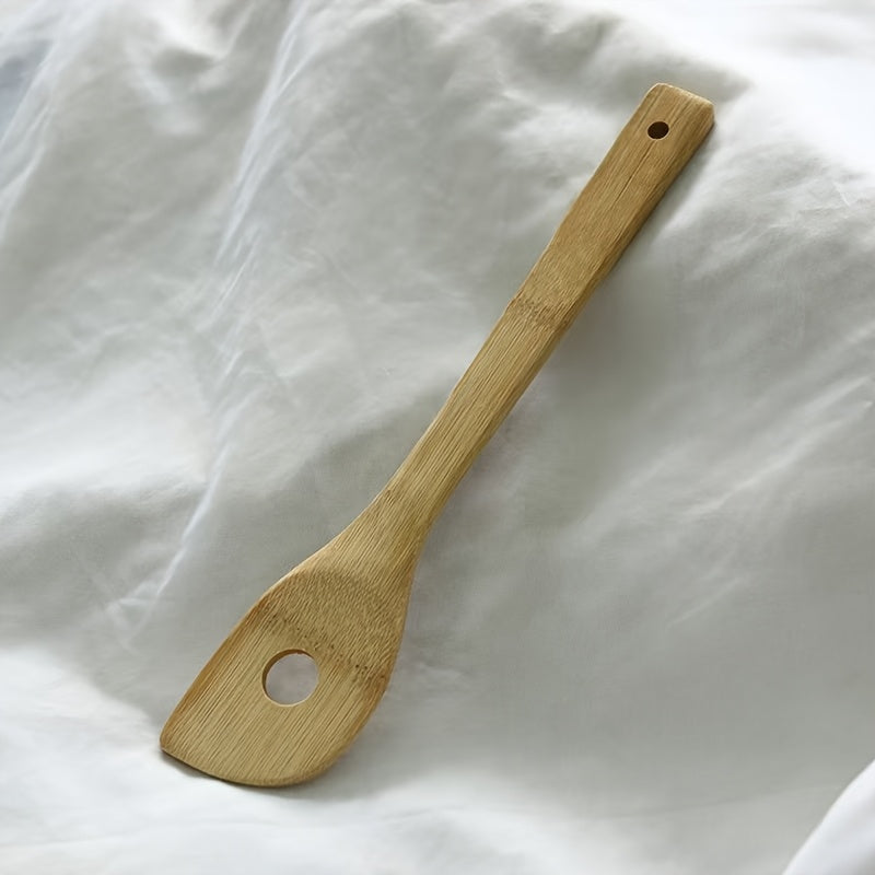 Bamboo Wood Spatula Non-Stick Cooking Kitchen Utensil
