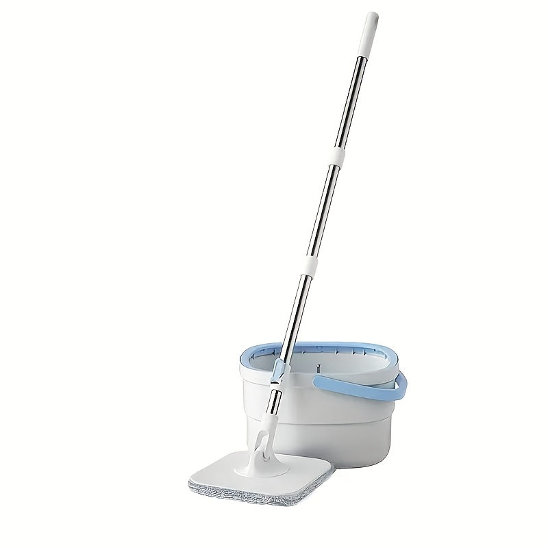 Microfiber Spin Mop Set with 360 Rotating Head for Wood and Laminate Floors