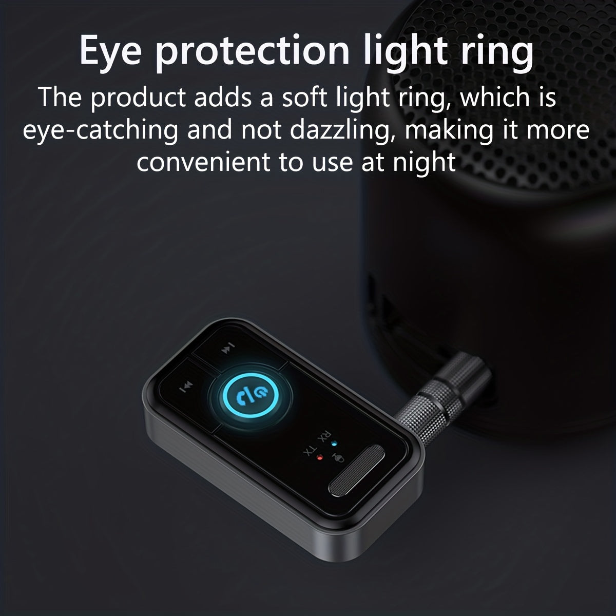 Wireless Car Transmitter and Receiver with USB Charging for Vehicle Audio