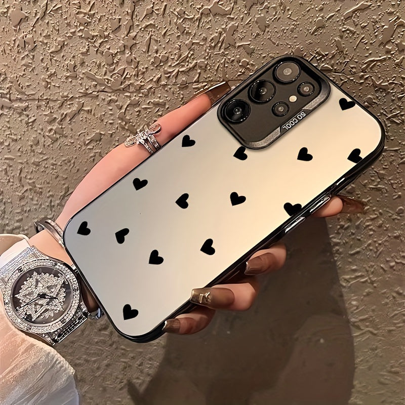 Чехол для телефона Full screen black love для различных моделей Samsung Galaxy, с модным дизайном и передовой технологией антипригарного покрытия.