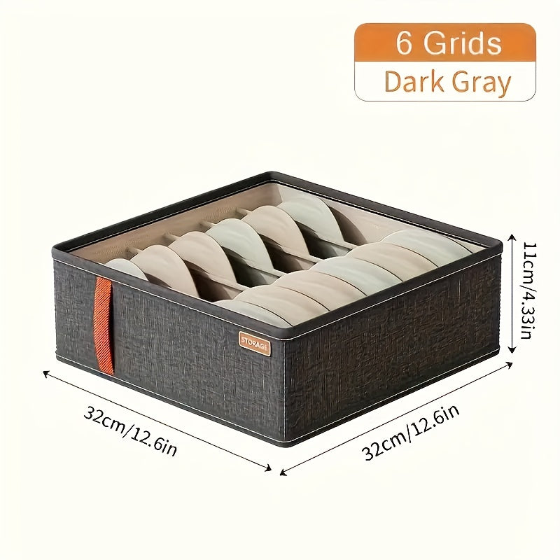 Foldable Fabric Drawer Organizer for Closet Storage Socks and Underwear Box Space-Saving