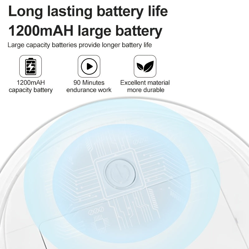 Uch-bir uy-ro'zg'or aqlli tozalash roboti, avtomatik ravishda changyutgich, mopa va artish funksiyalarini bajaradi.