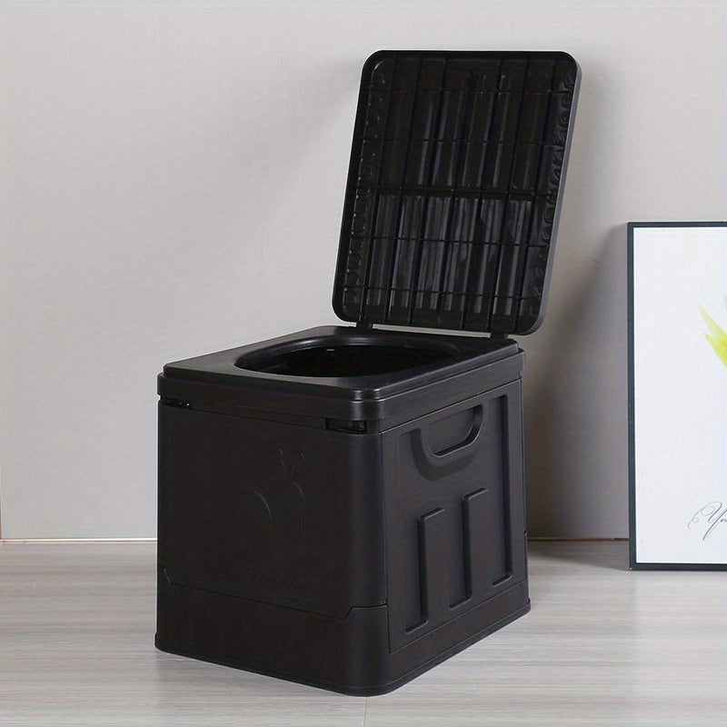 Yangi PP materialidan yasalgan portativ hojatxona, kattalar uchun mos. Qo'shimcha katta va yig'iladigan, u lagerda, sayohat, piyoda sayr qilish va plyaj safarlari uchun ideal. Avtomobillarda foydalanish uchun mukammal.