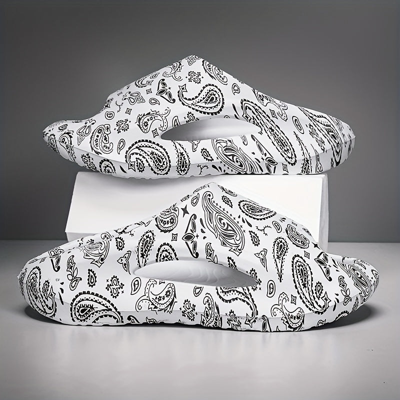 Zapatillas casuales unisex de punta abierta con suela gruesa de EVA, transpirables y antideslizantes para todas las estaciones