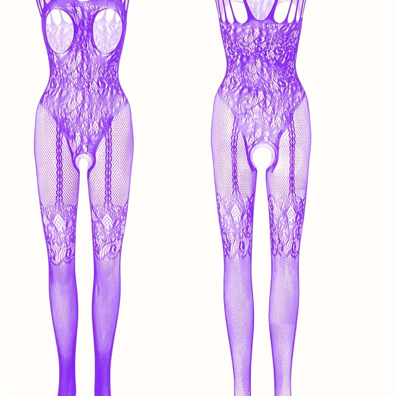 Боди из прозрачной цветочной сетки большого размера с высокой эластичностью, открытая грудь, клубная одежда